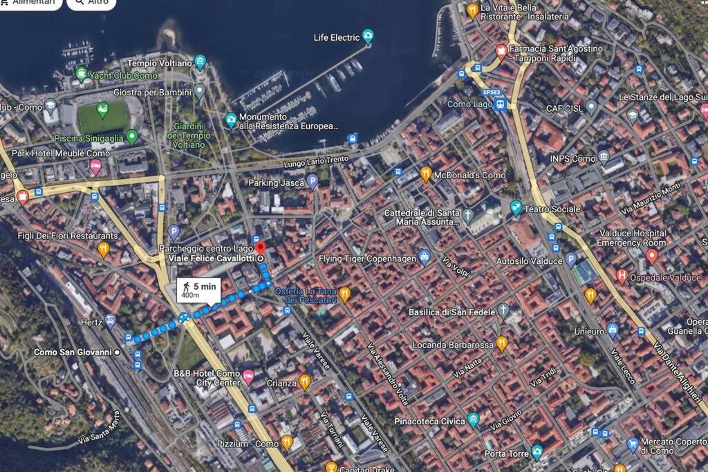La Casa Di Alessia Nel Centro Di Como - Alessiatravelling Екстер'єр фото